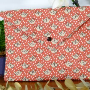 Pochette molletonnée grand format Renard