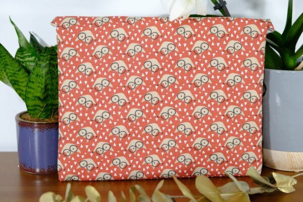 Pochette molletonnée grand format Renard – Image 2