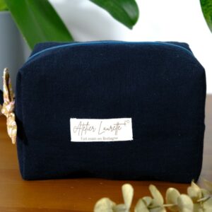 Trousse de toilette petit format noire