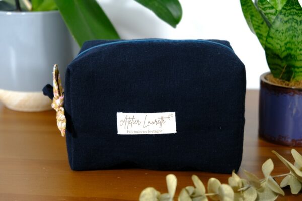Trousse de toilette petit format noire