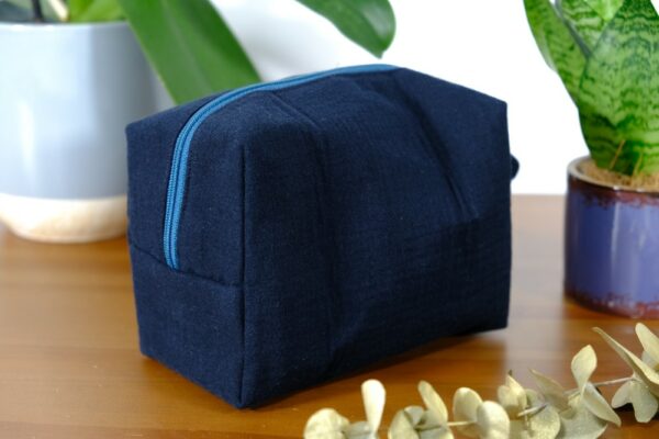 Trousse de toilette petit format noire – Image 4