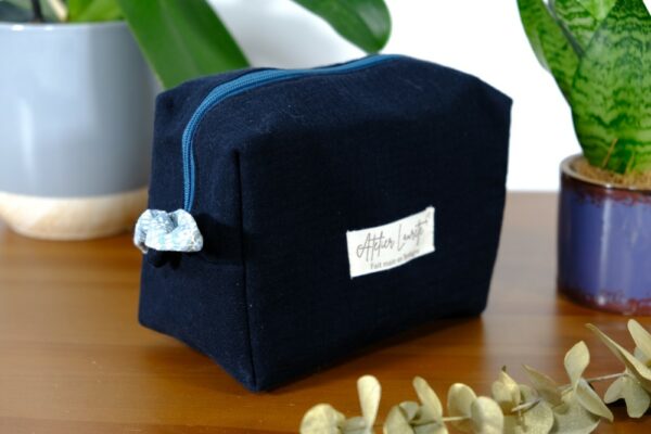 Trousse de toilette petit format noire – Image 3