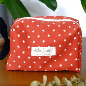 Trousse de toilette petit format Rouge