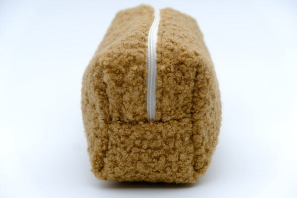 Trousse petit format Bouclette beige – Image 4