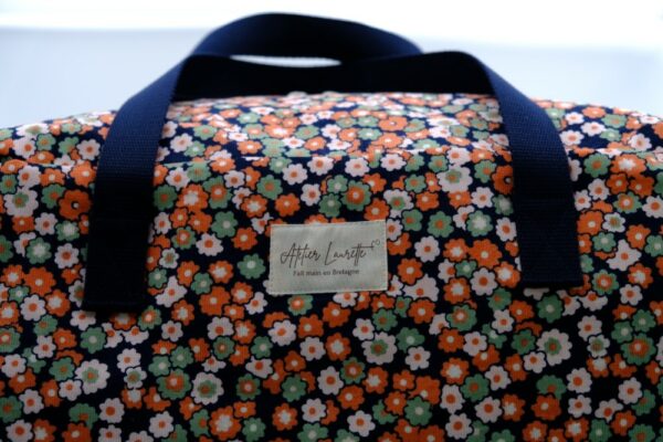 Sac week-end à fleur