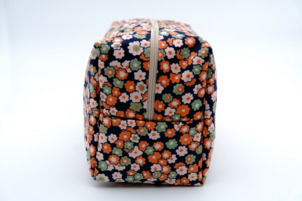 Trousse grand format velours Orange – Image 4
