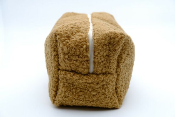 Trousse grand format Bouclette beige – Image 2