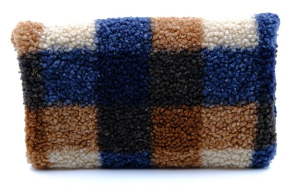 Pochette molletonnée petit format marine – Image 5